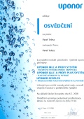 Osvědčení Uponor